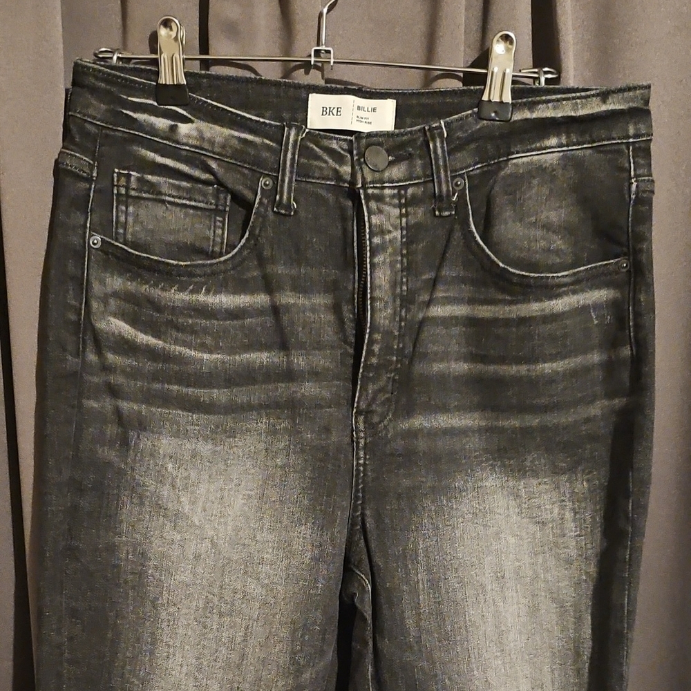BKE Black Slim Jeans with Modern Fit